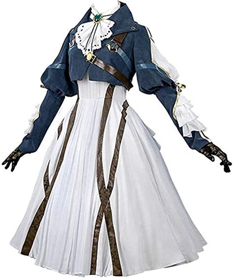 Nuoqi Violet Evergarden Cosplay Costume Womens Anime。